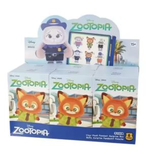 Auf Anfrage: Original Zootopia Anime Labubu / Miniso / 6 Figuren
