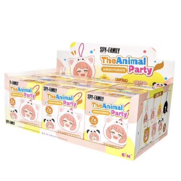 Auf Anfrage: Original Spy X Family EAKI „Anime Labubu“ / 6 Figuren