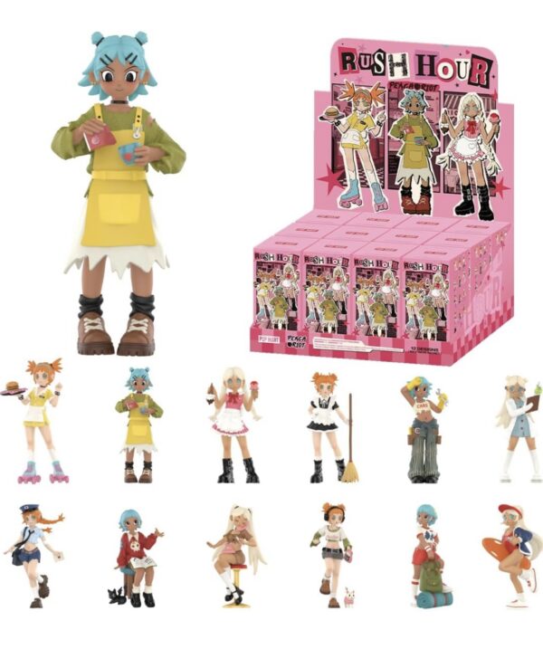 PopMart  "Peach Riot Rush Hour!" / 12 Figuren / sofort lieferbar