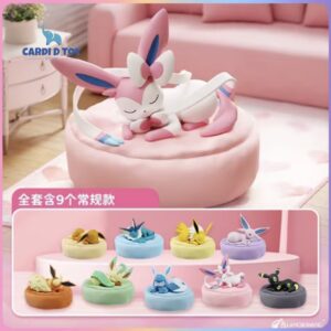 Pokemon "Eeveelution Set 3" Sleeping Eevee / 9 Figuren / Ab Ende November