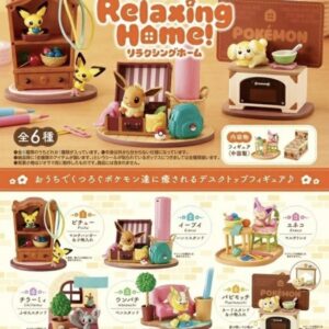 Vorbestellung: ReMent Pokemon "Relaxing Home" / 6 Figuren / ab Anfang März